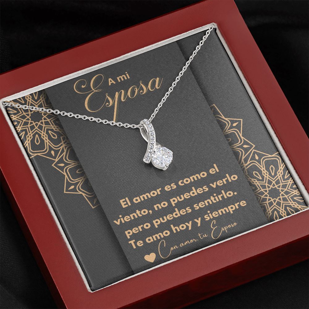 A Mi Esposa - El Amor es como el Viento - Collar Alluring Beauty Jewelry/AlluringBeauty