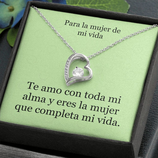 Collar Amor por siempre - For ever love- Para la mujer de mi vida Jewelry