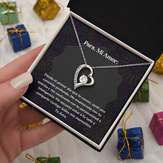 Collar amor por siempre- Forever Love - Desde el primer día que te conocí, sentí una conexión profunda. Me enamoraste Jewelry/ForeverLove