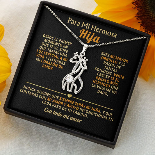 COLLAR DE JIRAFAS "PARA MI HIJA" - MÁS QUE UNA JOYA, UN LEGADO DE AMOR ✨ Jewelry/Giraffe