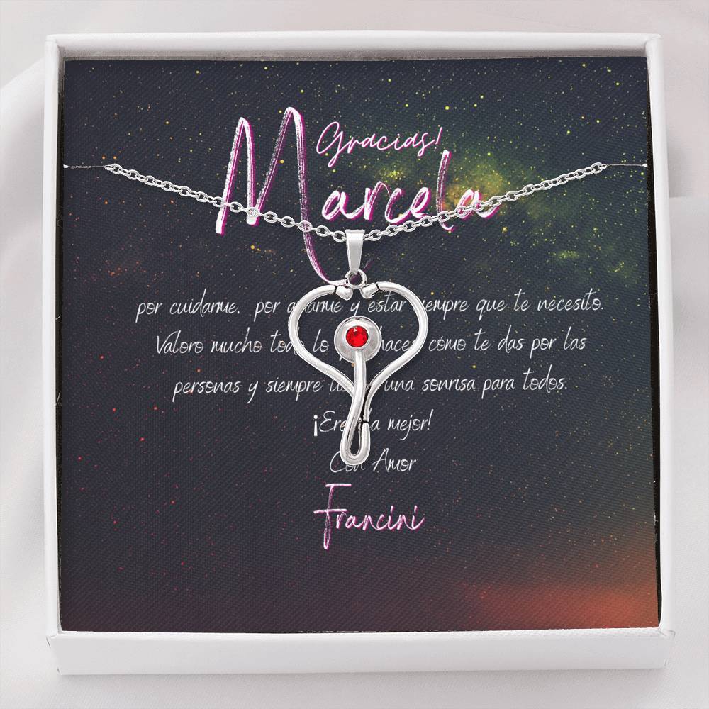 Collar para doctoras, enfermeras: Gracias... por cuidarme, por amarme –  Regalitos.com, image size:1000x1000