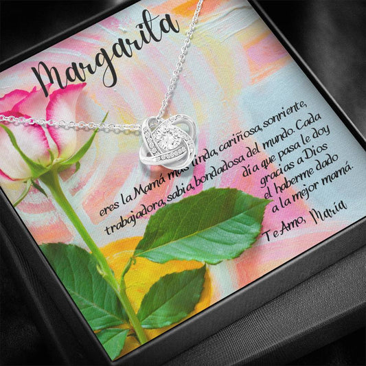 Collar para la mamá más linda… - Collar Nudo de Amor. Jewelry/LoveKnot