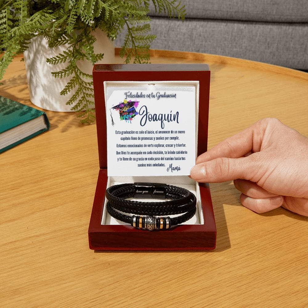 Eternamente Contigo: La Pulsera del Orgullo y Promesa en Tu Graduación Jewelry/bracelet <p>Caja de Lujo c/LED</p>