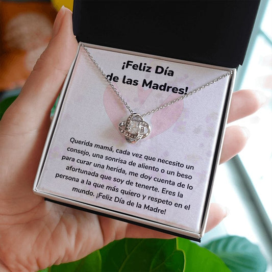 ¡Feliz Día de las Madres! -- Collar Para Mamá Nudo de Amor (LoveKnot) Jewelry/LoveKnot