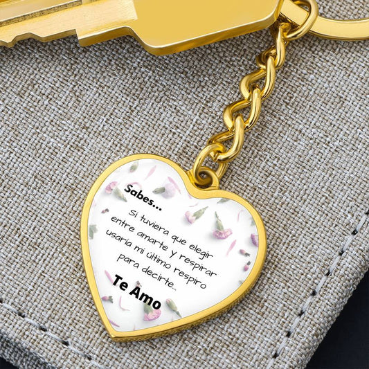Llavero para la mujer de tu vida - Pequeñas cosas que dicen TE AMO - Llavero corazón Jewelry