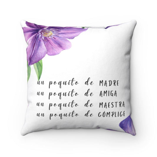 NUEVO - Almohadón para la Mejor de Todas Las Abuelas - Pillow para Abuela Home Decor 14" × 14"