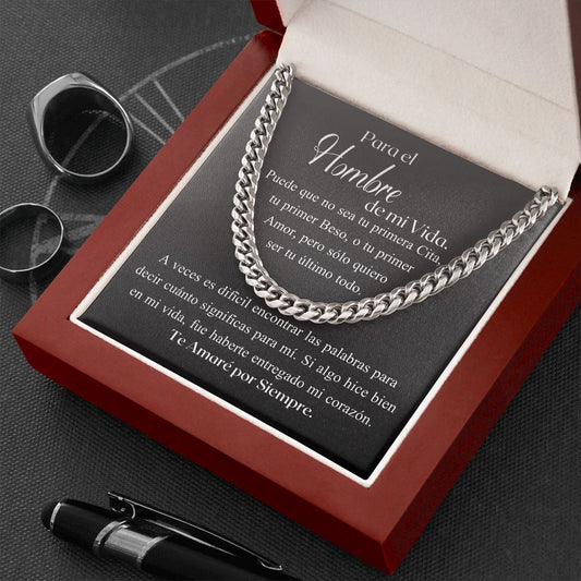 Para el Hombre de mi Vida - Cadena Cubana Jewelry/CubanLink