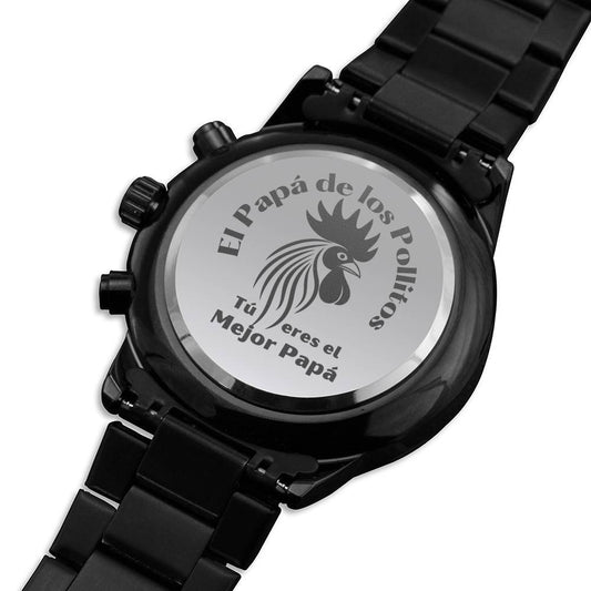 Regalo para El papá de los Pollitos - Reloj de Acero Inoxidable - Jewelry/Watch