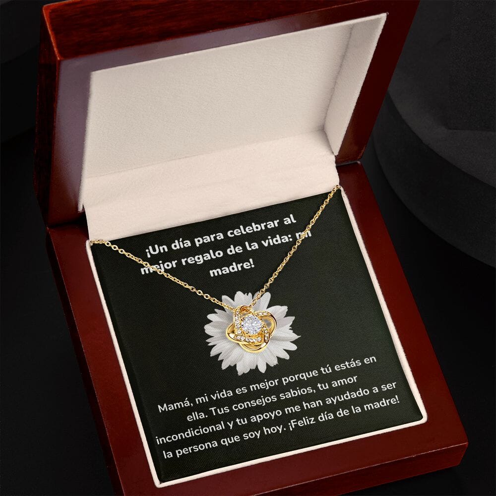 ¡Un día para celebrar al mejor regalo de la vida: mi madre! Collar Para Mamá Nudo de Amor (LoveKnot) Jewelry ShineOn Fulfillment 