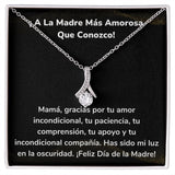 ¡ A La Madre Más Amorosa Que Conozco! Collar Belleza Seductora (Alluring Beauty) Para Mamá Jewelry ShineOn Fulfillment Acabado en oro blanco de 14 k Standard Box 