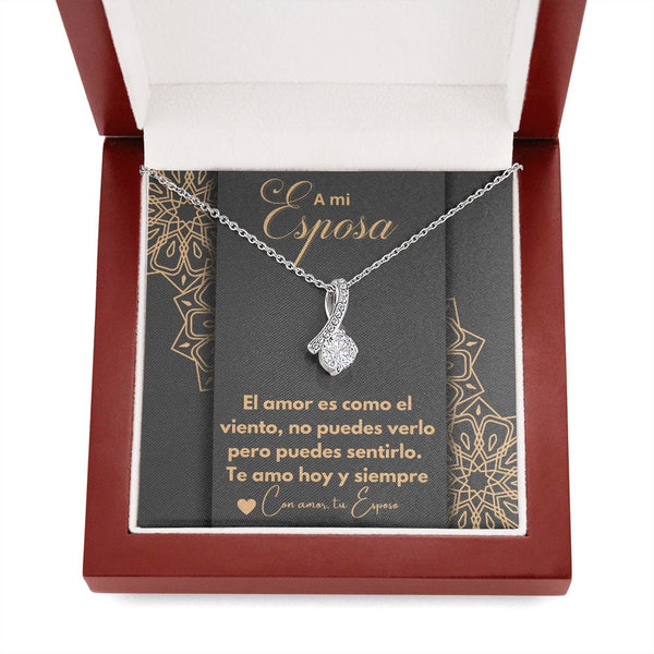 A Mi Esposa - El Amor es como el Viento - Collar Alluring Beauty Jewelry/AlluringBeauty 