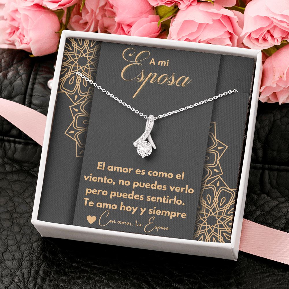 A Mi Esposa - El Amor es como el Viento - Collar Alluring Beauty Jewelry/AlluringBeauty 