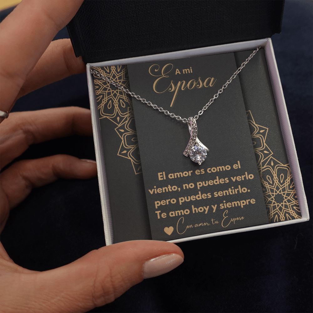 A Mi Esposa - El Amor es como el Viento - Collar Alluring Beauty Jewelry/AlluringBeauty 