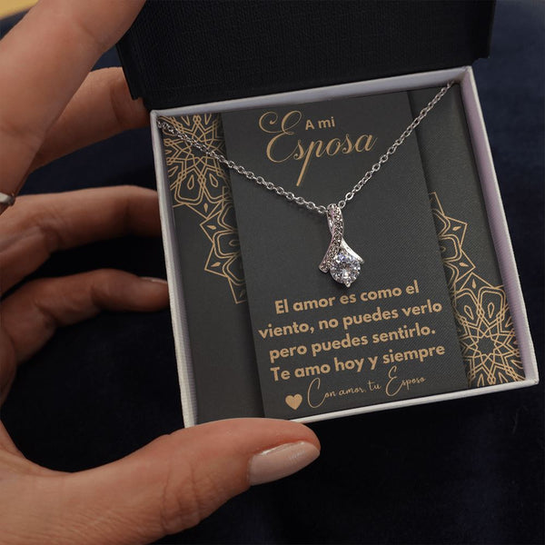 A Mi Esposa - El Amor es como el Viento - Collar Alluring Beauty Jewelry/AlluringBeauty 