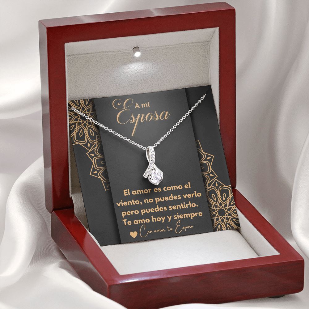 A Mi Esposa - El Amor es como el Viento - Collar Alluring Beauty Jewelry/AlluringBeauty 