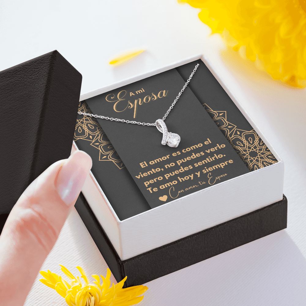 A Mi Esposa - El Amor es como el Viento - Collar Alluring Beauty Jewelry/AlluringBeauty 