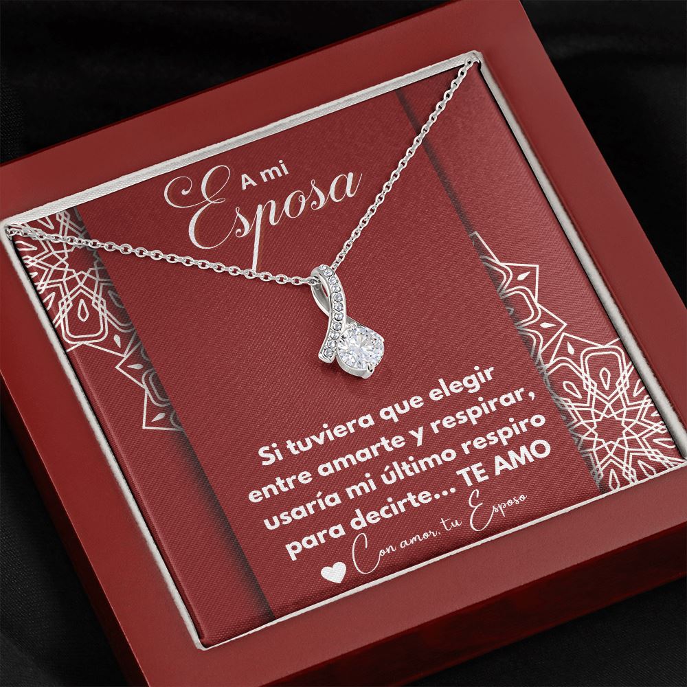 A mi Esposa - si tuviera que elegir - Collar Alluring Beauty Jewelry/AlluringBeauty 