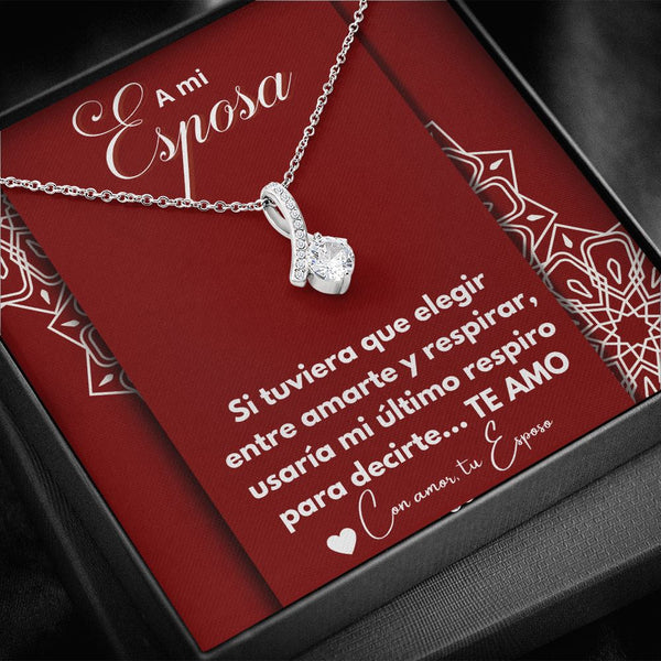 A mi Esposa - si tuviera que elegir - Collar Alluring Beauty Jewelry/AlluringBeauty 