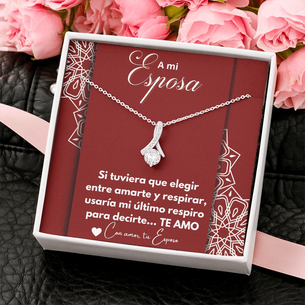 A mi Esposa - si tuviera que elegir - Collar Alluring Beauty Jewelry/AlluringBeauty 