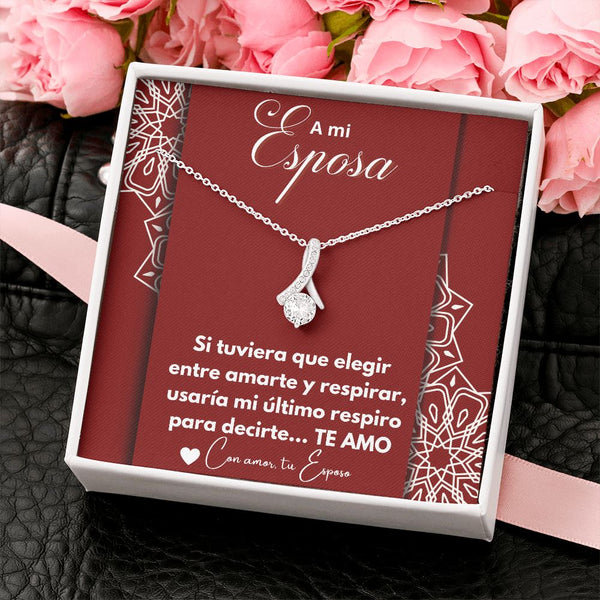 A mi Esposa - si tuviera que elegir - Collar Alluring Beauty Jewelry/AlluringBeauty 