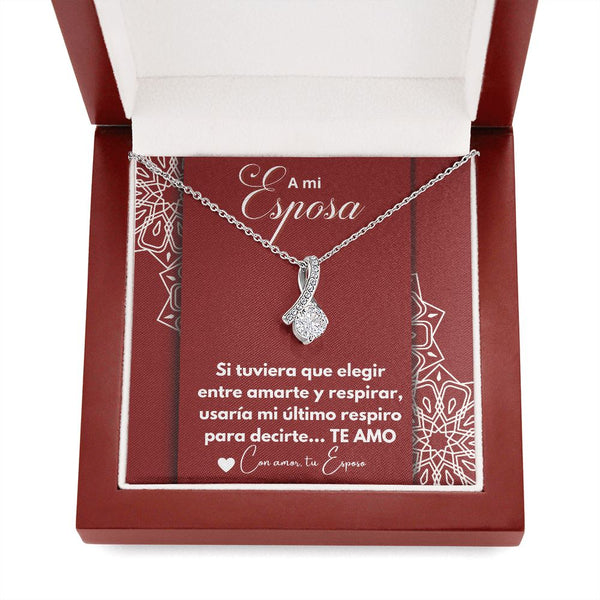 A mi Esposa - si tuviera que elegir - Collar Alluring Beauty Jewelry/AlluringBeauty 
