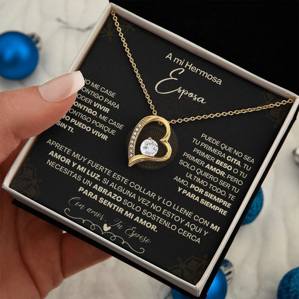 A Mi Hermosa Esposa - Collar Pendiente Forever Love (Amor Por Siempre) Jewelry/ForeverLove 