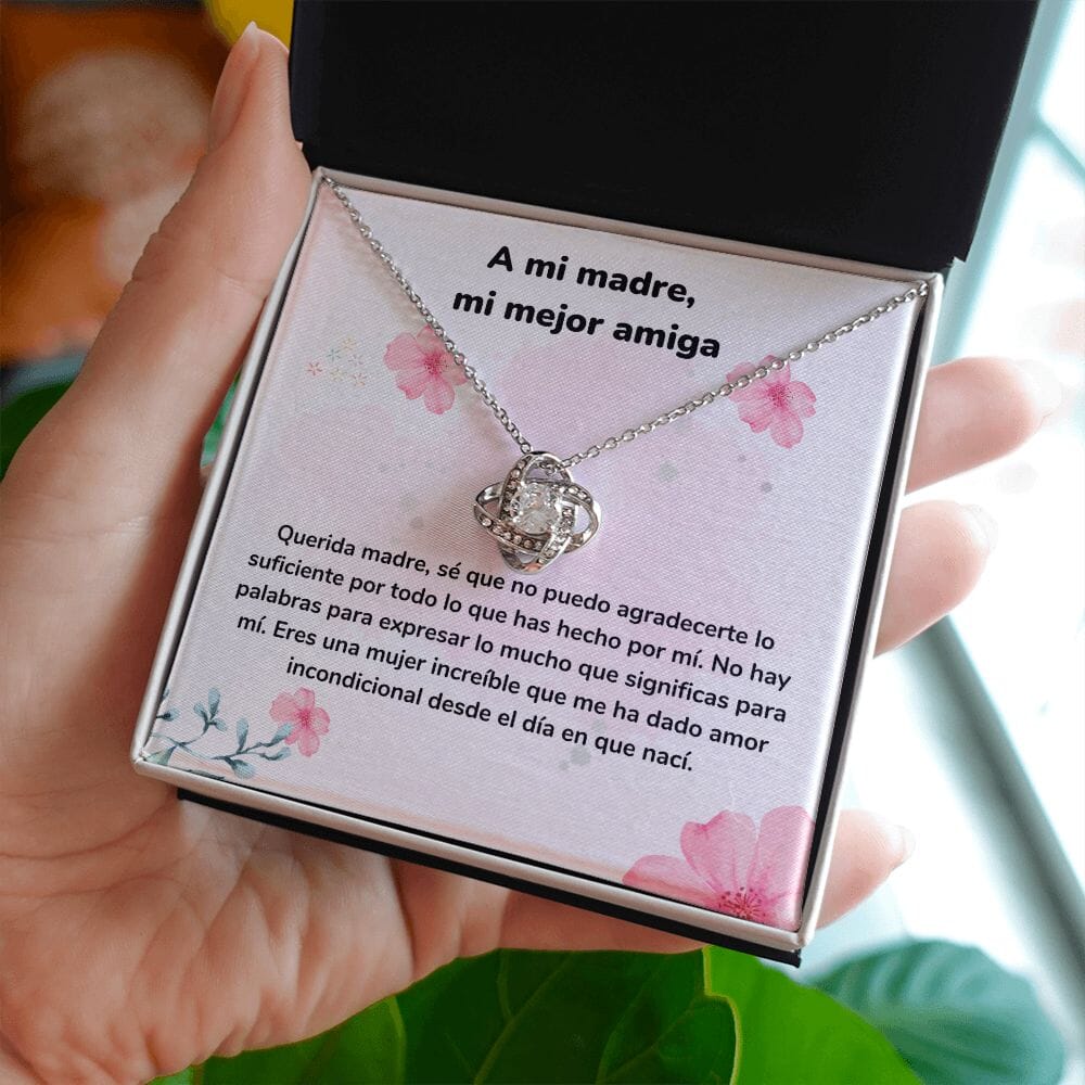 A mi madre, mi mejor amiga - Collar Love KNot - nudo de amor Jewelry/LoveKnot 