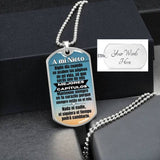 A mi Nieto - Los Mejores Capítulos - Collar Placa Militar Jewelry ShineOn Fulfillment Military Chain (Silver) Yes 