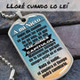 A mi Nieto - Los Mejores Capítulos - Collar Placa Militar Jewelry ShineOn Fulfillment Military Chain (Silver) No 