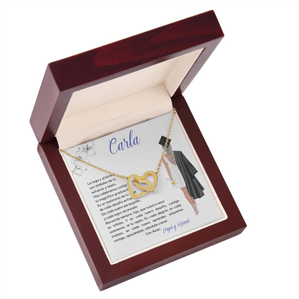 Abrazo del Corazón: Collar Corazones Entrelazados para Celebrar Tu Graduación Jewelry/InterlockingHearts 