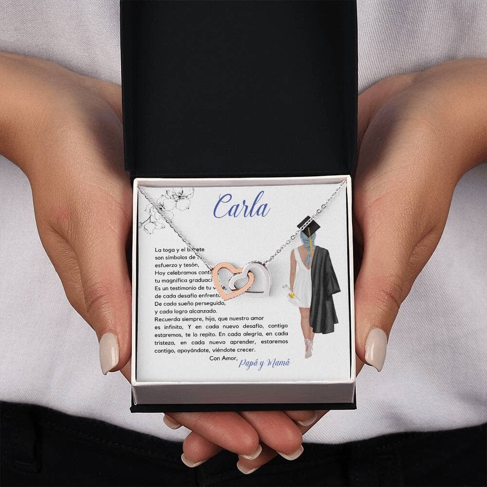 Abrazo del Corazón: Collar Corazones Entrelazados para Celebrar Tu Graduación Jewelry/InterlockingHearts 