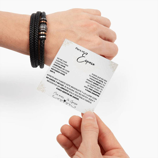 Abrazo Eterno: Brazalete de Amor Infinito para el Hombre de tu Vida Jewelry 