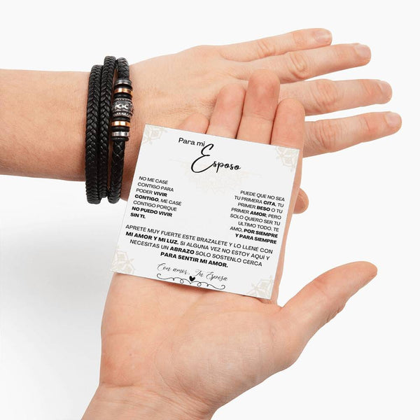 Abrazo Eterno: Brazalete de Amor Infinito para el Hombre de tu Vida Jewelry 