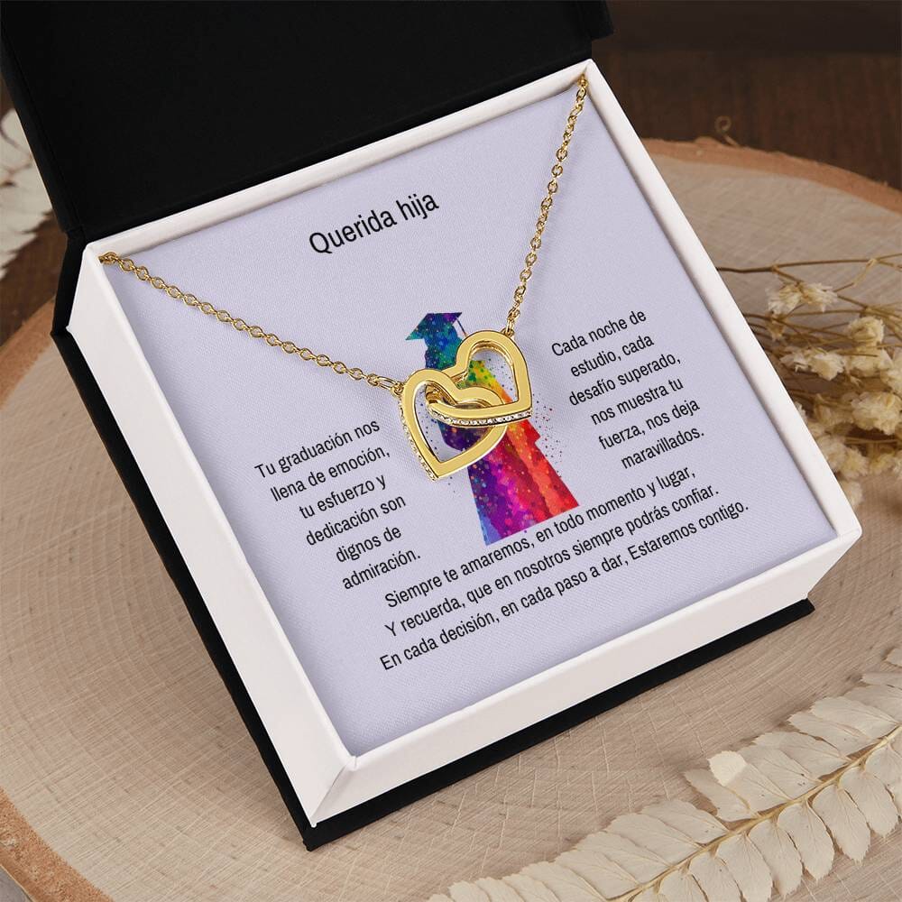 Abrazo Eterno: Un Collar de Corazones para Su Triunfo Jewelry/InterlockingHearts 
