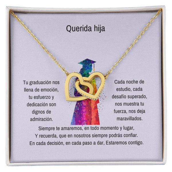 Abrazo Eterno: Un Collar de Corazones para Su Triunfo Jewelry ShineOn Fulfillment <p>Acabado en Oro Amarillo de 18 quilates</p> Standard Box 