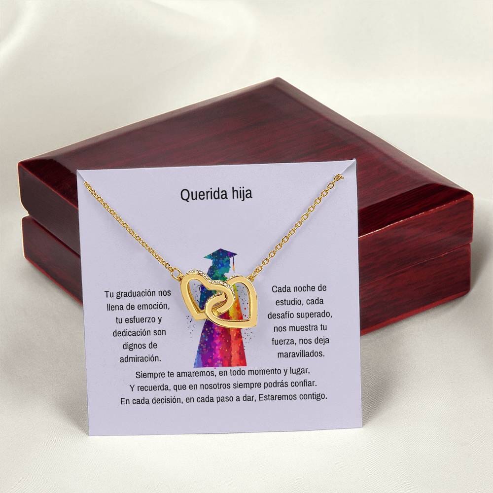 Abrazo Eterno: Un Collar de Corazones para Su Triunfo Jewelry/InterlockingHearts 