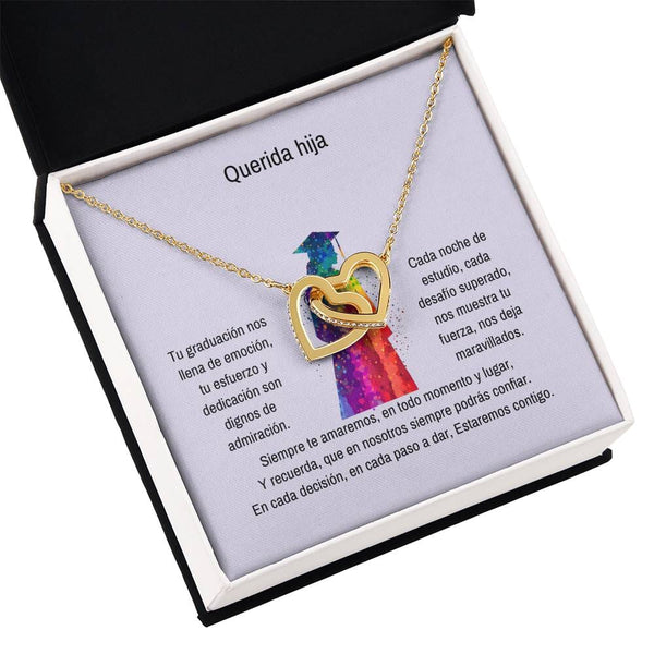 Abrazo Eterno: Un Collar de Corazones para Su Triunfo Jewelry ShineOn Fulfillment 