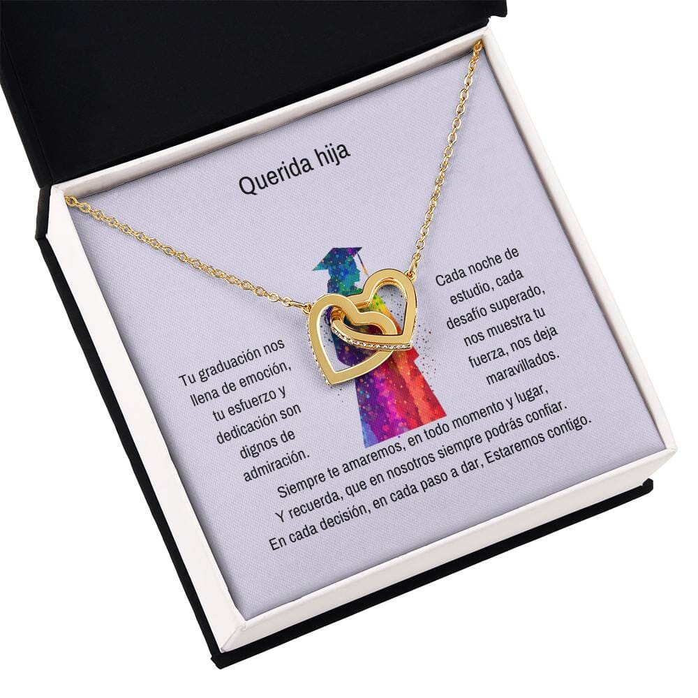 Abrazo Eterno: Un Collar de Corazones para Su Triunfo Jewelry/InterlockingHearts 