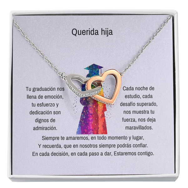 Abrazo Eterno: Un Collar de Corazones para Su Triunfo Jewelry/InterlockingHearts 