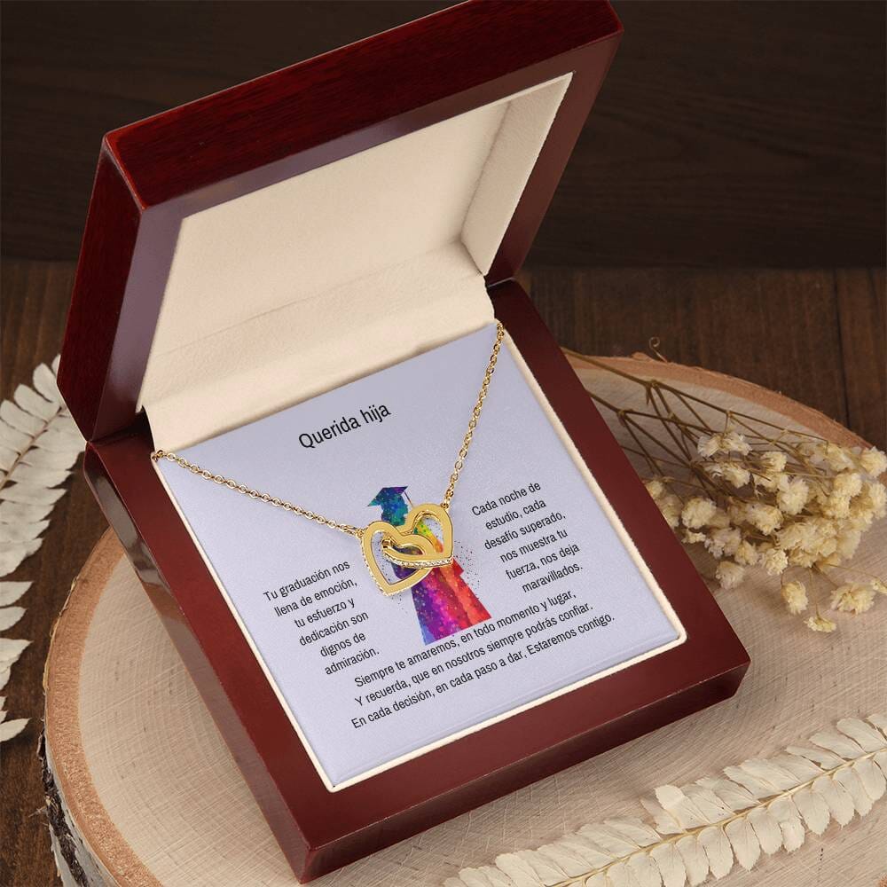 Abrazo Eterno: Un Collar de Corazones para Su Triunfo Jewelry/InterlockingHearts 