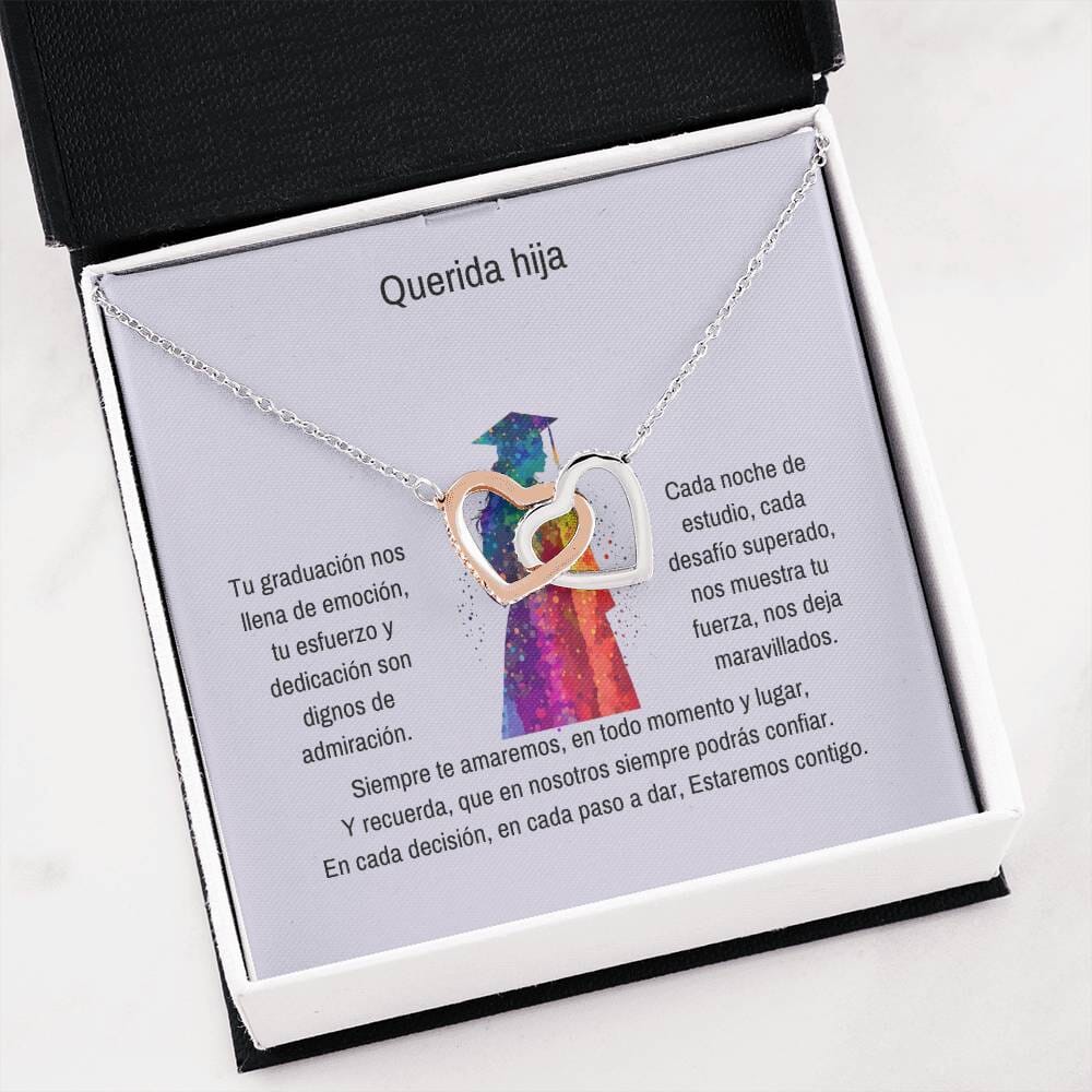 Abrazo Eterno: Un Collar de Corazones para Su Triunfo Jewelry/InterlockingHearts 