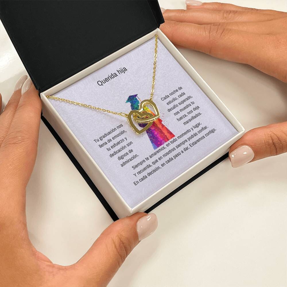 Abrazo Eterno: Un Collar de Corazones para Su Triunfo Jewelry/InterlockingHearts 