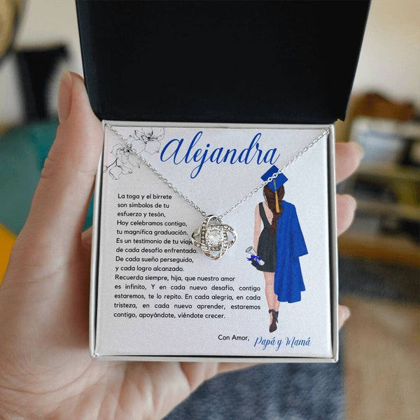 Abrazo Eterno: Un Collar de Nudo de Amor para Celebrar el Inicio de Tu Nuevo Capítulo Jewelry/LoveKnot 