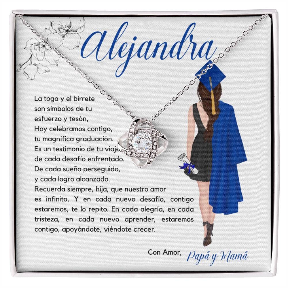 Abrazo Eterno: Un Collar de Nudo de Amor para Celebrar el Inicio de Tu Nuevo Capítulo Jewelry/LoveKnot 