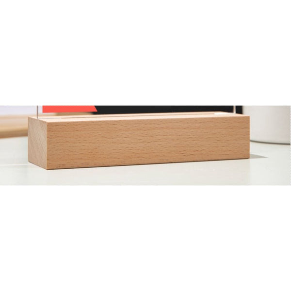 Accesorio de reemplazo Jewelry Base de Madera de Acrílico (Baterias) 