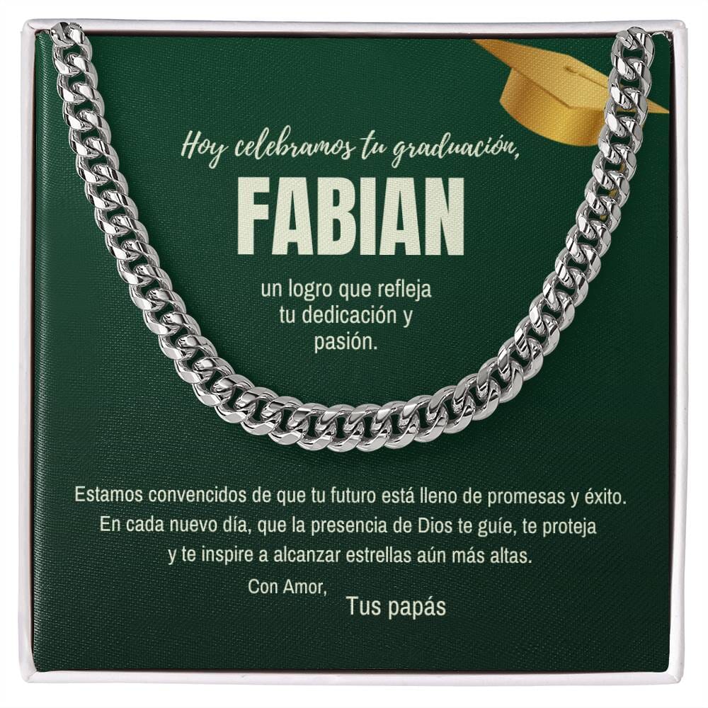 Alas para Soñar: Una Tarjeta de Graduación que Encierra Promesas y Amor Eterno Jewelry/CubanLink 