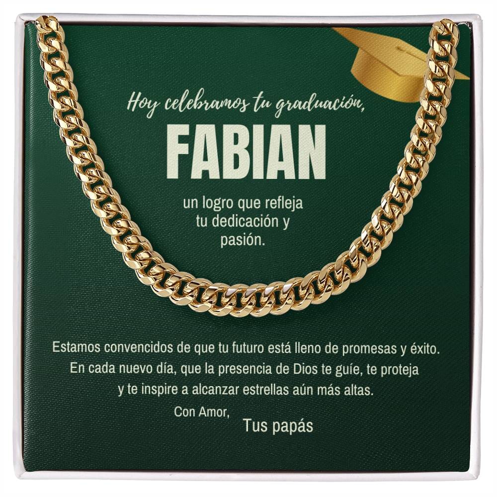 Alas para Soñar: Una Tarjeta de Graduación que Encierra Promesas y Amor Eterno Jewelry/CubanLink 