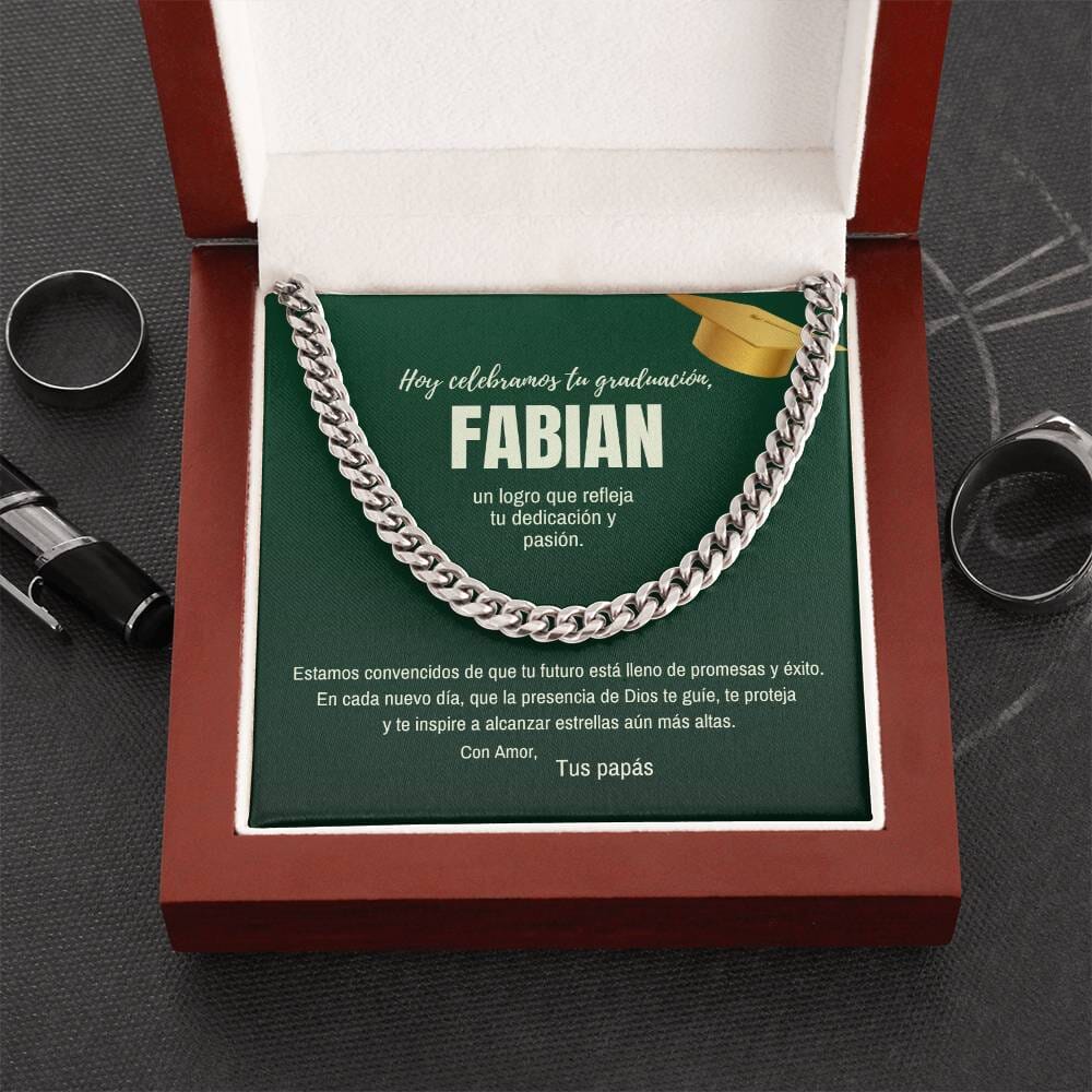 Alas para Soñar: Una Tarjeta de Graduación que Encierra Promesas y Amor Eterno Jewelry/CubanLink 