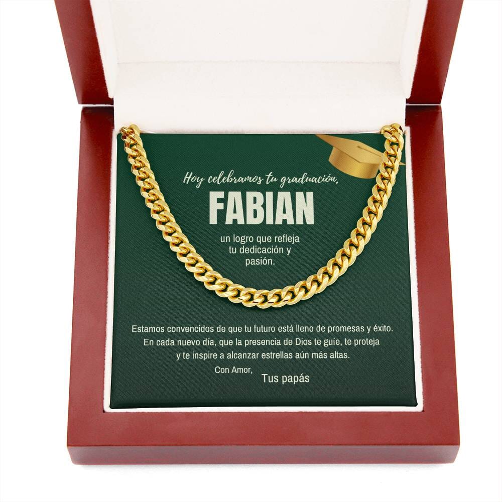 Alas para Soñar: Una Tarjeta de Graduación que Encierra Promesas y Amor Eterno Jewelry/CubanLink 