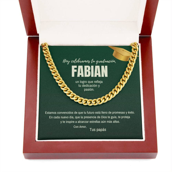 Alas para Soñar: Una Tarjeta de Graduación que Encierra Promesas y Amor Eterno Jewelry/CubanLink 